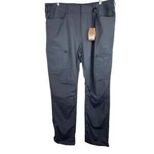 NWT NRS Men's 38 Gunmetal Gray Recycled Nylon Lolo Cargo Hiking Pants $99